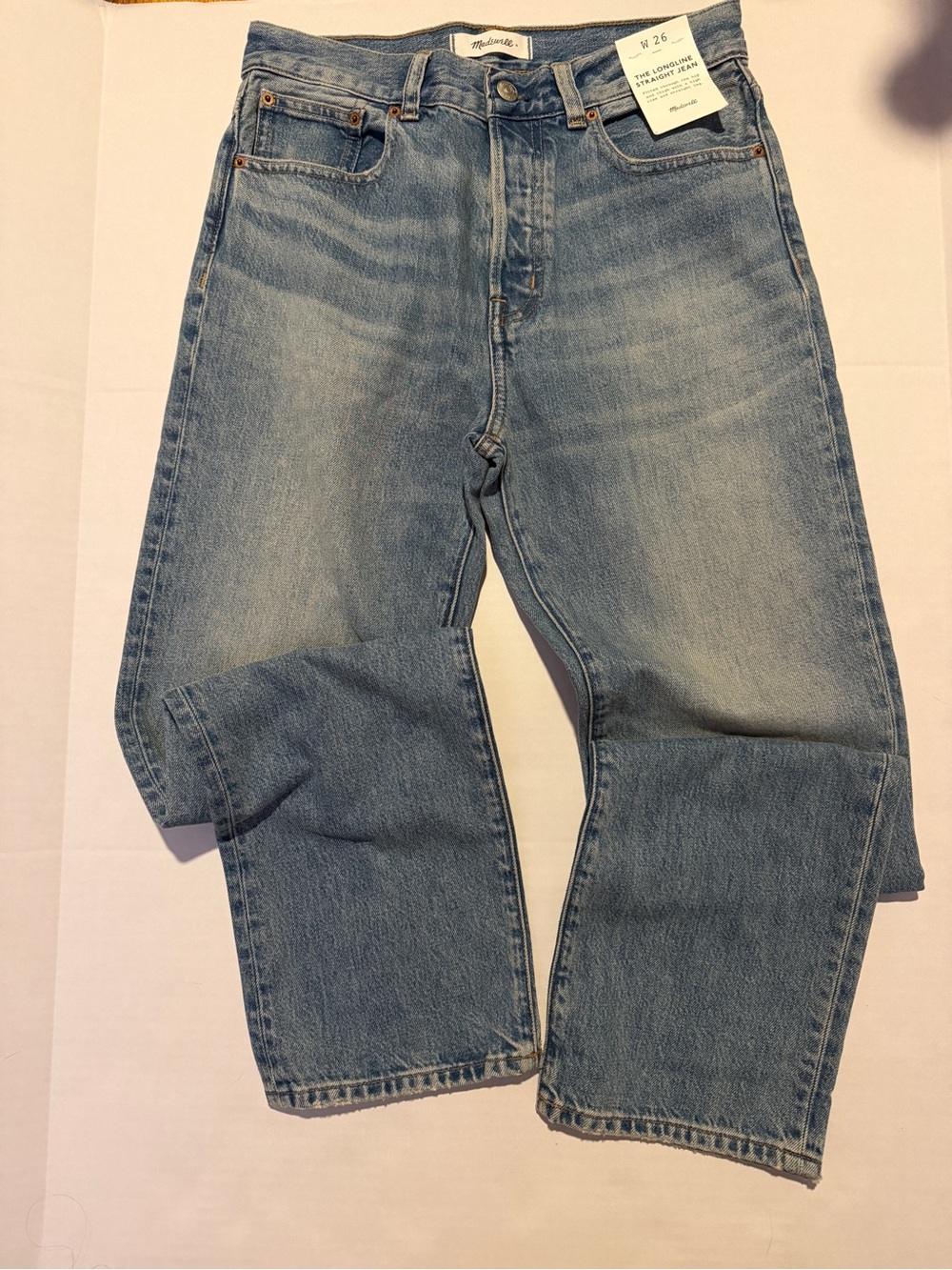 Madewell The Longline Straight Jean